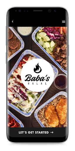 Android application Baba's Halal screenshort