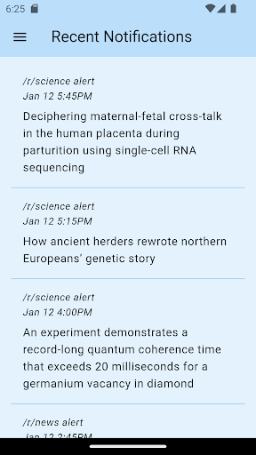 Alerts for Reddit Screen 3