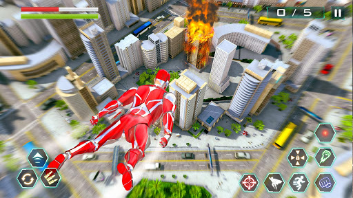 Super Speed Rope Hero : Flying Superhero Games 1.3 screenshots 4