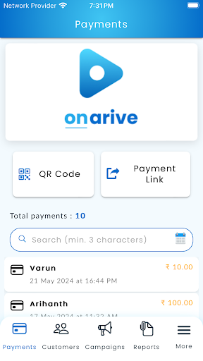 OnArive Screen 3