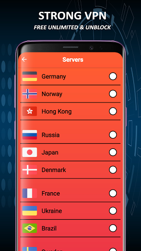 Strong VPN - Free Unlimited  Unblock