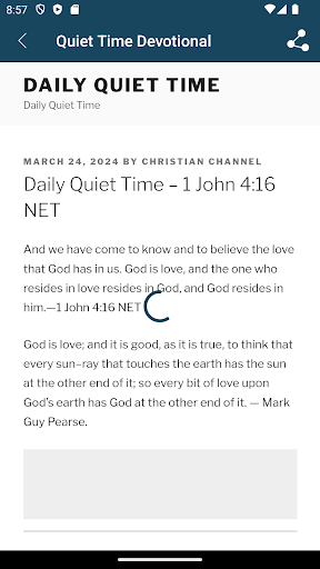 Daily Quiet Time with God Screen 2