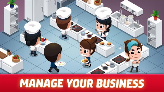 Idle Restaurant Tycoon (Unlimited Money and Gems) 13