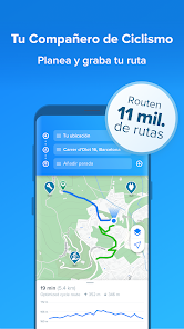 Captura 1 Bikemap: Rutas en bici y GPS android