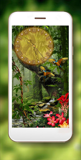 Wild Jungles Clock