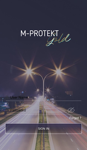 Android application M-Protekt GOLD screenshort