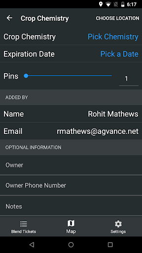 Agvance Inform Screen 3