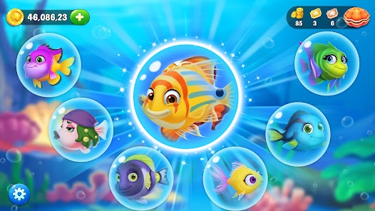 Screenshot 11 Solitaire Fish Mania: Save android