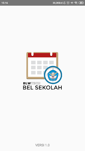 Android application Bel Sekolah screenshort