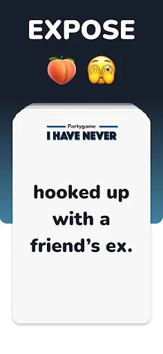 I Have Never Group Party Game - Screenshot 2