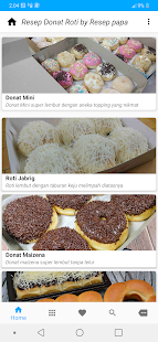 Donut and Bread Recipe 1.5 APK screenshots 3