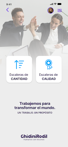 Approposito Screen 2