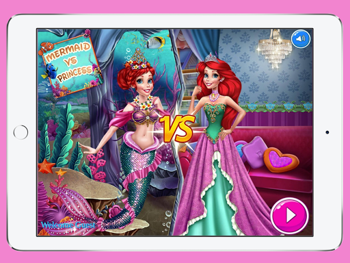 Android application Mermaid vs Princess Dress Up screenshort