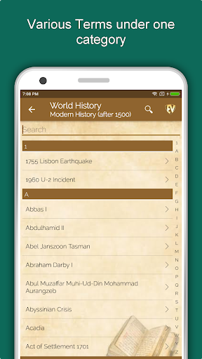 World History Dictionary App Screenshot 3 - AppWisp.com