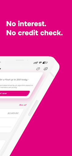 FloatMe: Fast Cash Advance App Screenshot 2 - AppWisp.com