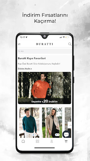 Android application Buratti screenshort