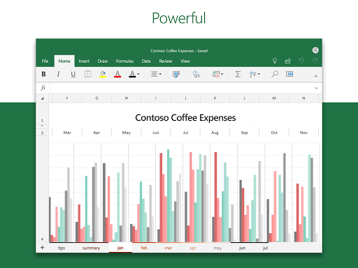 Microsoft Excel: View, Edit, & Create Spreadsheets 16.0.13628.20214 Screenshots 6