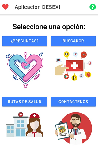 DESEXI Screen 2