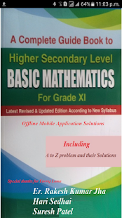 Math Solution For Grade XI