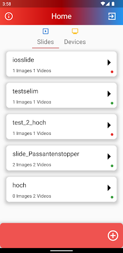 Android application ShopWindow Admin screenshort