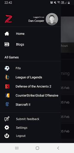 Live ScoreZ Screen 2