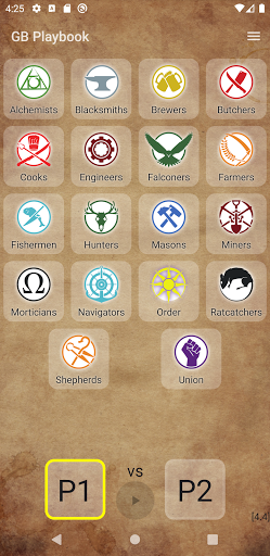 Android application GB Playbook screenshort
