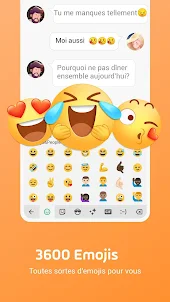 Clavier Facemoji Lite:Emoji