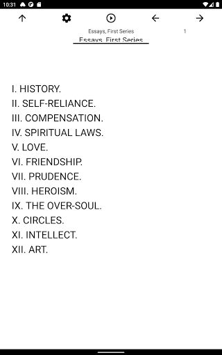 Book, Essays, First Series Screen 3