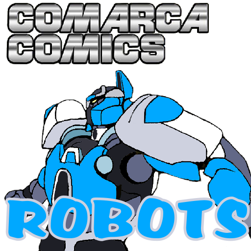 Comarca Comics Robots logo