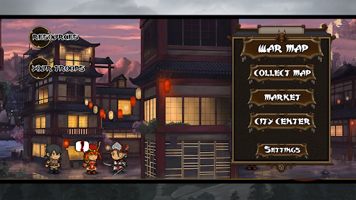 Tap Tap Samurai: Chibi Warlord Screen 2