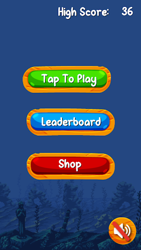 Android application Tappy Fish screenshort