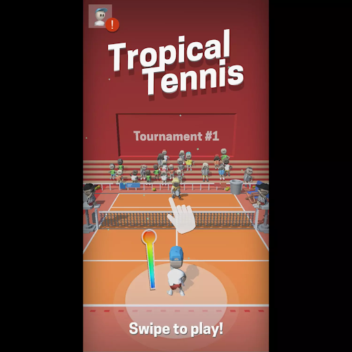 Android application Tennis Master screenshort