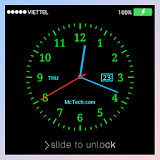 Live Clock Lock screen icon