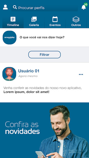 Android application amaggiplay screenshort