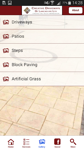 Creative Driveways Screen 3