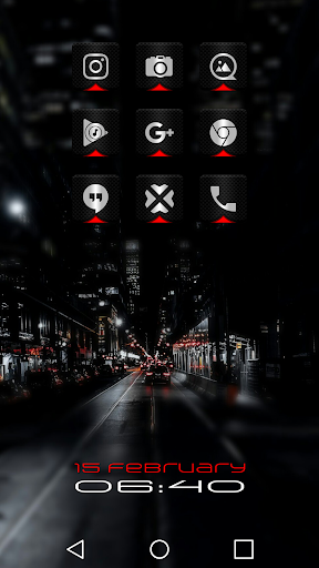Finished Red Icon Pack Screenshot 1 - AppWisp.com