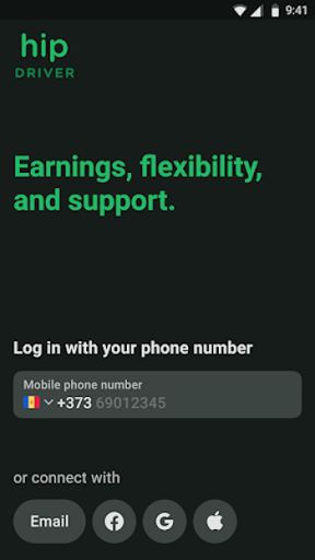 Android application Hip Driver Pro screenshort