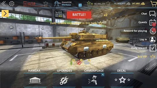 Modern Assault Tanks: 坦克游戏