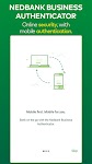 screenshot of Nedbank Business Authenticator