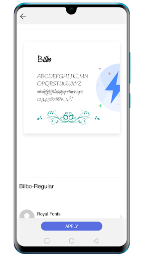 Stylish Fonts for FlipFont Screen 2