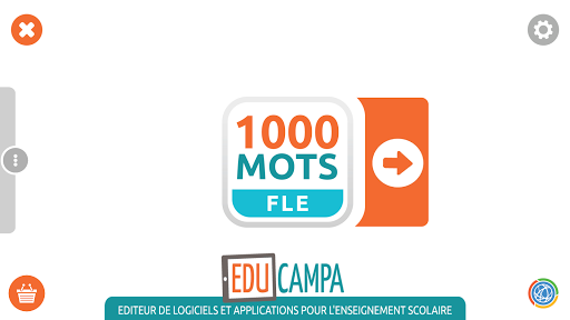 Android application 1000 Mots FLE / Apprendre à li screenshort