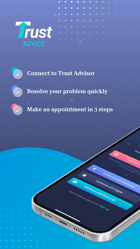Android application Trust Advice screenshort