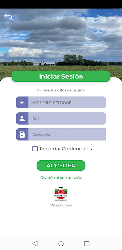 HortiApp Ecuador Screen 2