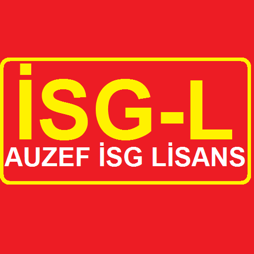 Auzef İSG lisans logo