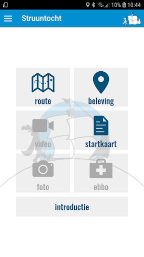 Android application Abel Tasman Struuntocht screenshort
