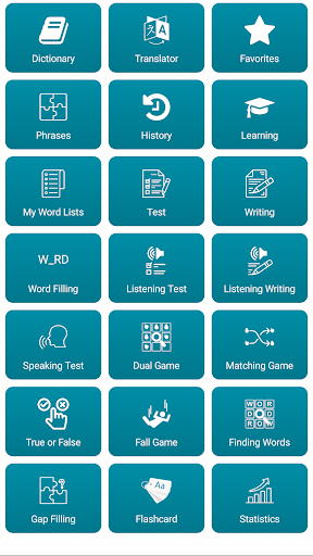 Android application French - Swedish screenshort