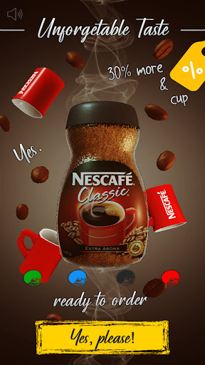 Shoes and Coffee Configurator Screen 2