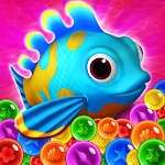 Panda Bubble Shooter - Save the Fish Pop Game Free Apk