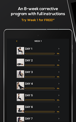 Screenshot of Kyphosis & Rounded Back by M&M