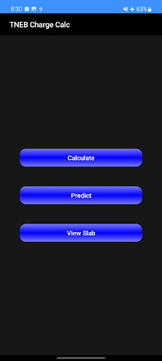 EB Charge Calculator Screen 2